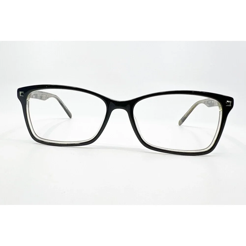 Via Spiga Eyeglasses Womens Black Annalisa 500 Patterned Arms 52-15-140